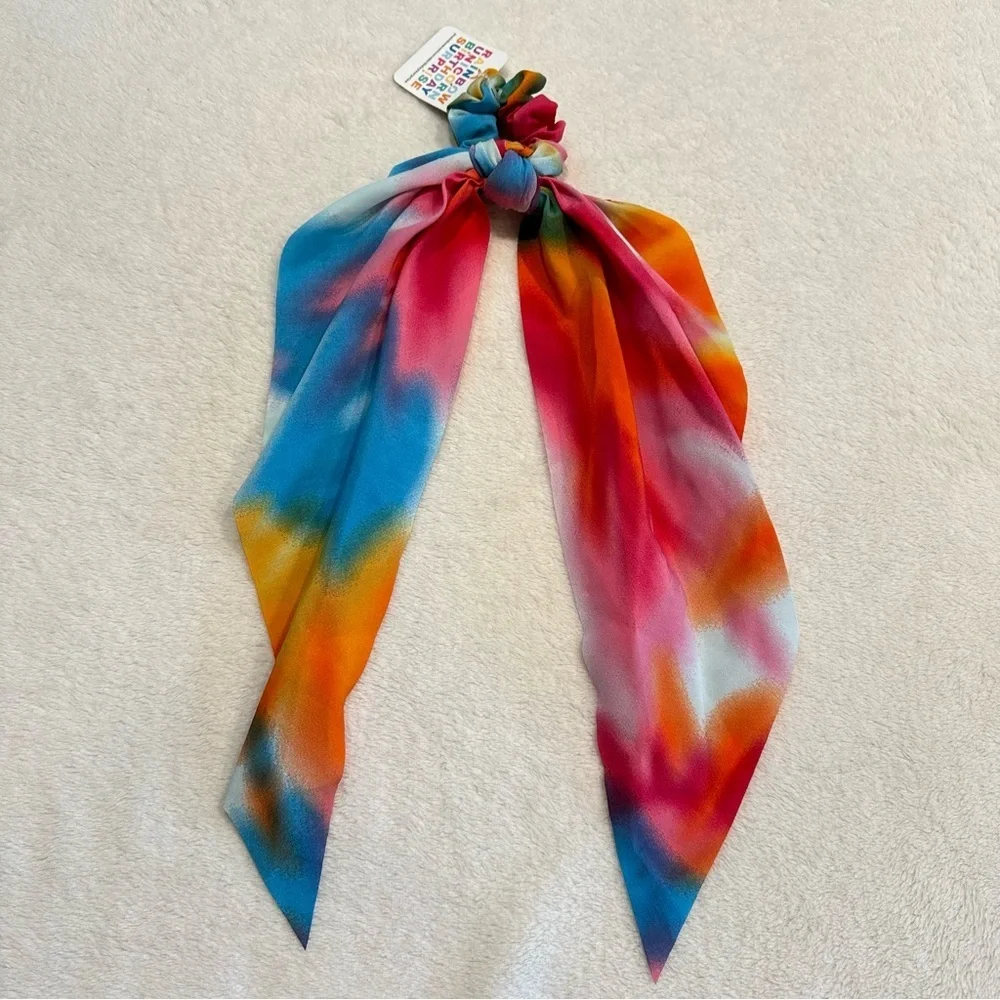 NWT Pixie Scrunchie Paradise Tie Dye Hair Tie